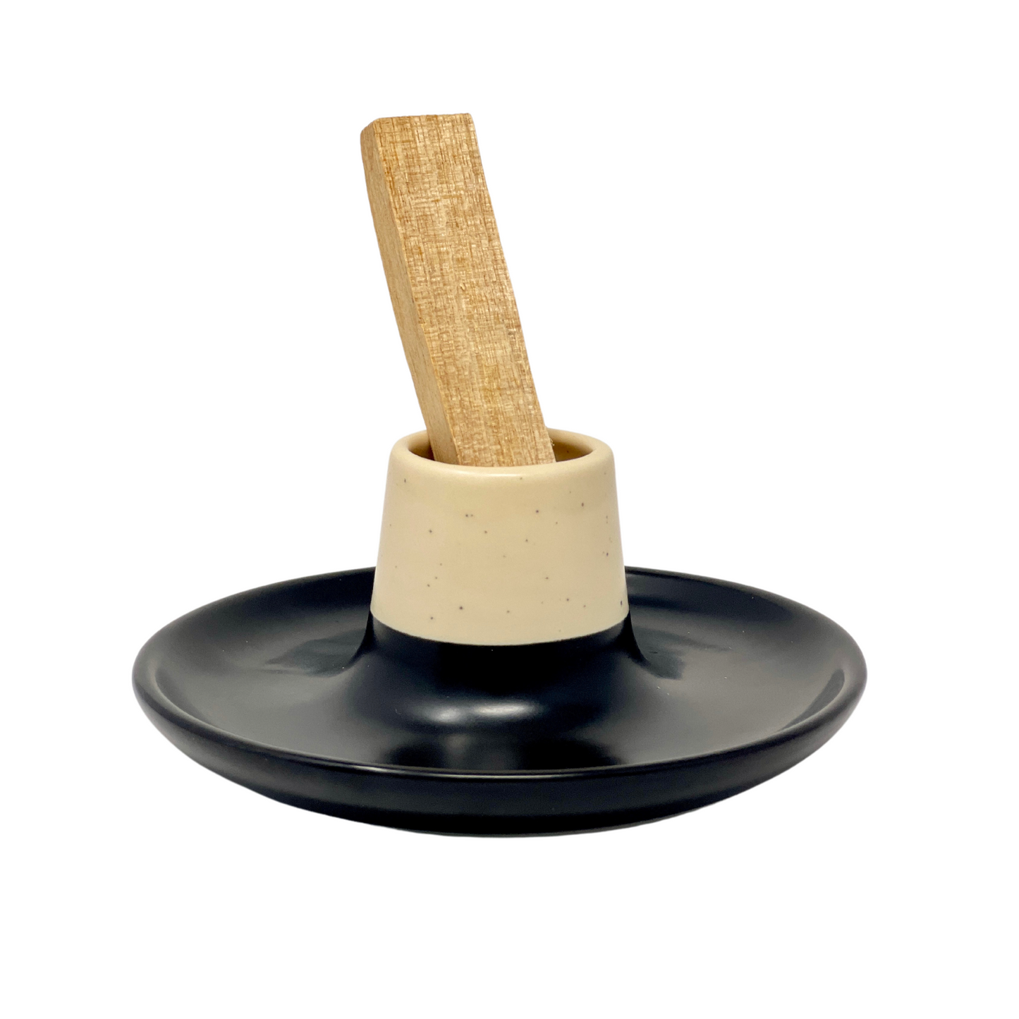 Palo Santo Holder • Glazed Ceramic in 3 Colors • Handmade