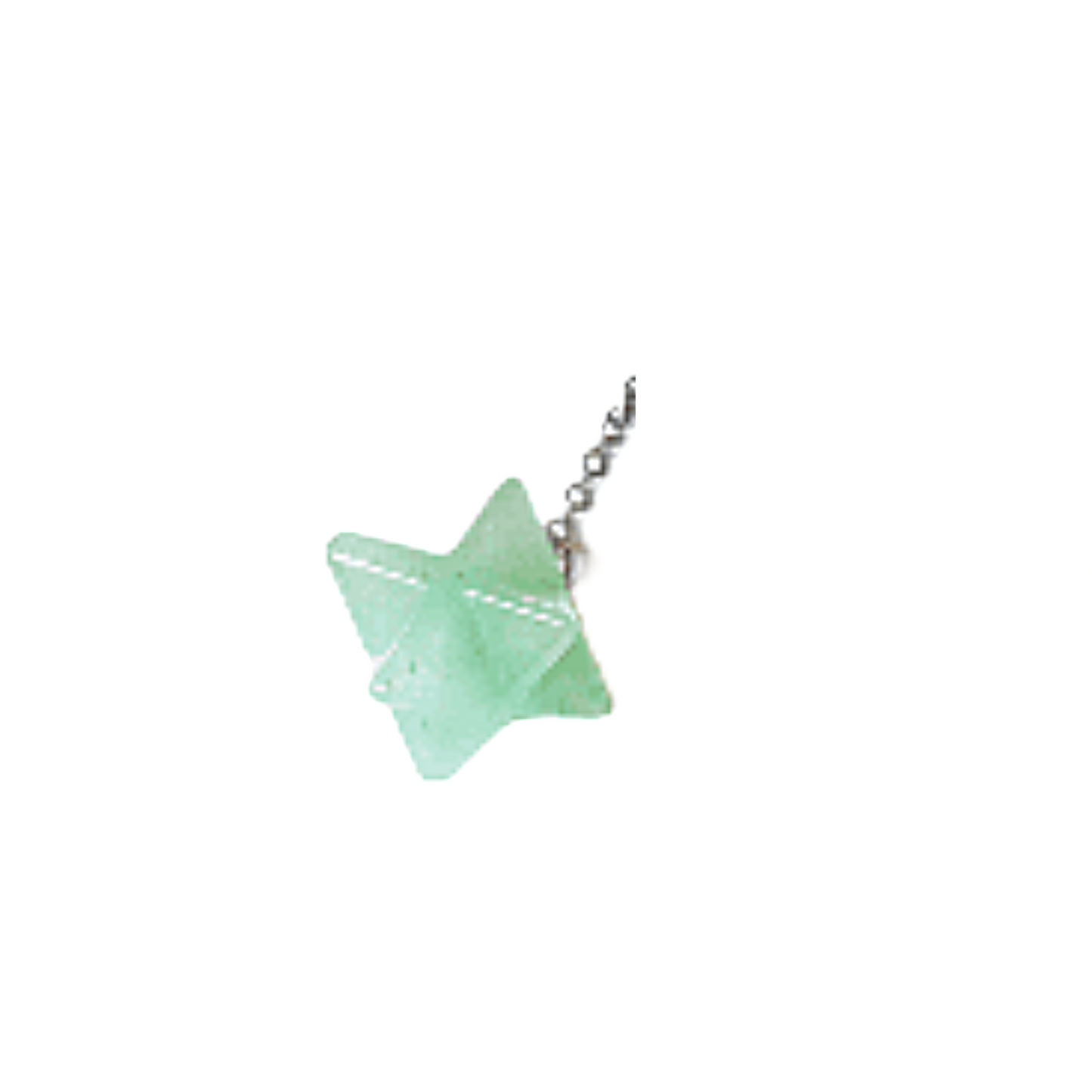 Merkaba Star Crystal Pendulum Chain