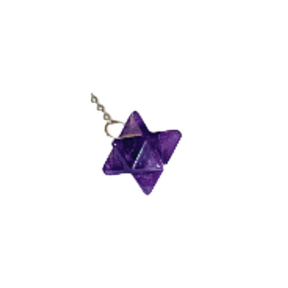 Merkaba Star Crystal Pendulum Chain