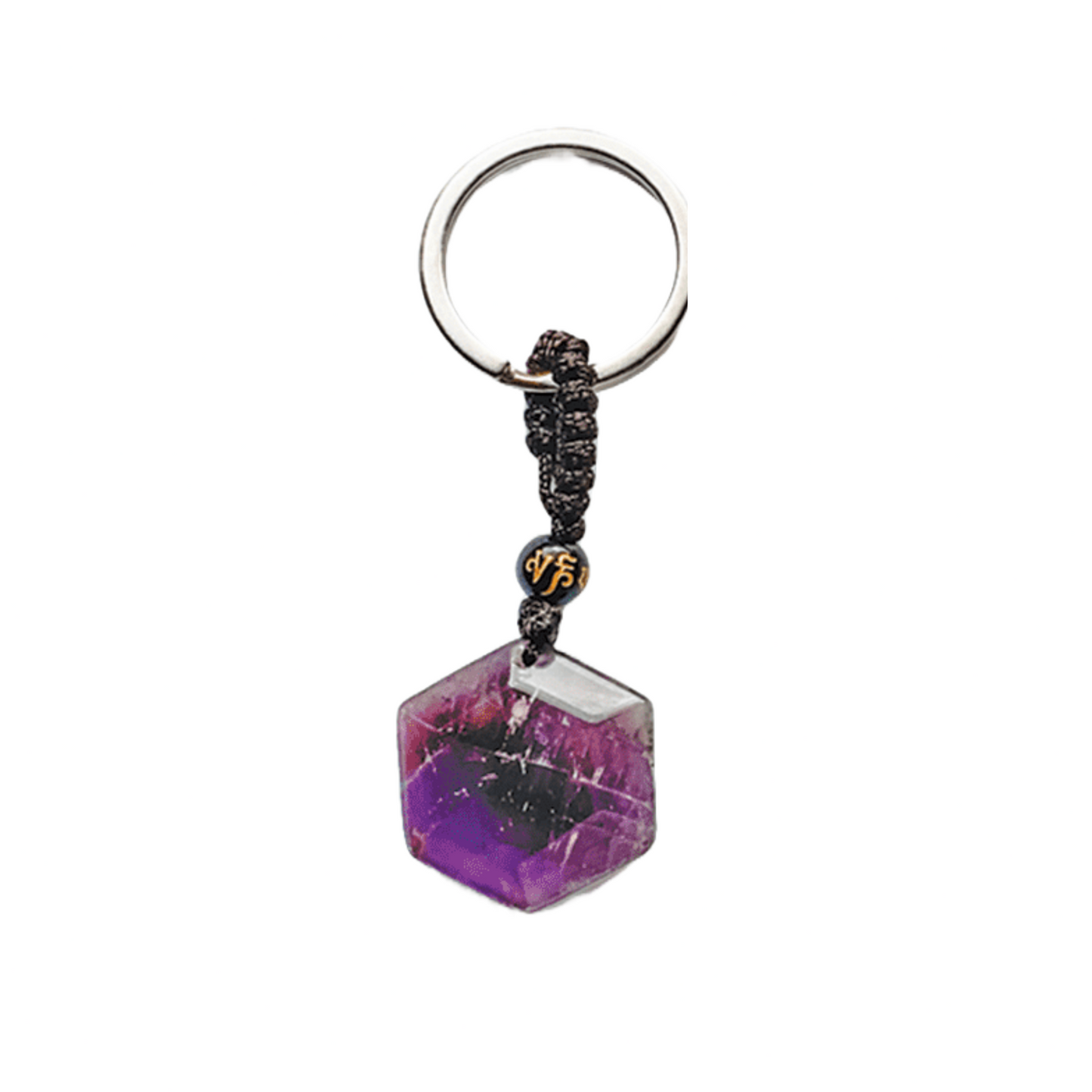 Hexagon Keychain