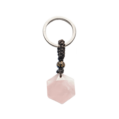 Hexagon Keychain