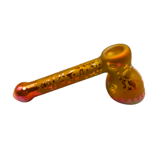 Electroplated Bubbler Hand Pipe