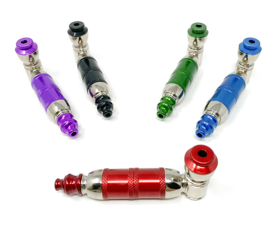 Colored Dual Cooling Chamber Nickel Plated Brass Pipe